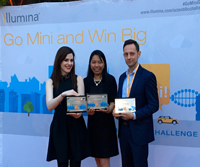 イルミナがGo Mini Scientific Challengeの受賞者を発表