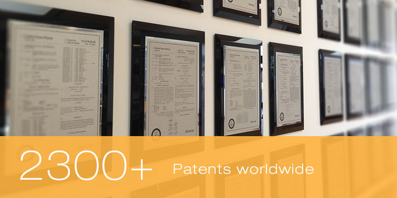 2300+ Patents worldwide