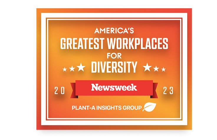 Newsweek 2023年 米国最大の多様性のある職場