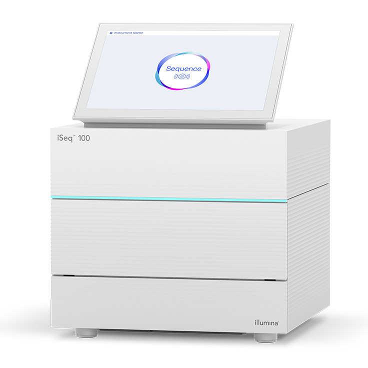 Figure 1: The iSeq 100 System — The iSeq 100 System harnesses the power of NGS in the most affordable, compact benchtop sequencing system in the Illumina portfolio.