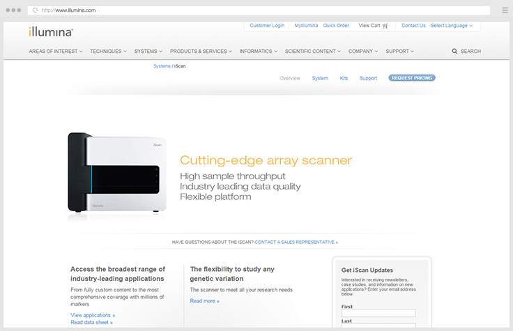 iScan Array Scanner