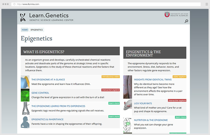 Learn Epigenetics